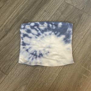 Hollister tie dye tube top xxs